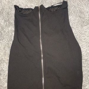 Black Bustier Dress